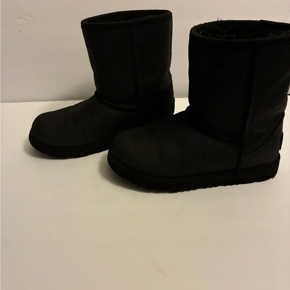 Cozy Black Kids Ugg Boots